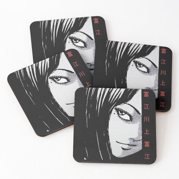 tomie junji ito Dessous de verre (lot de 4)