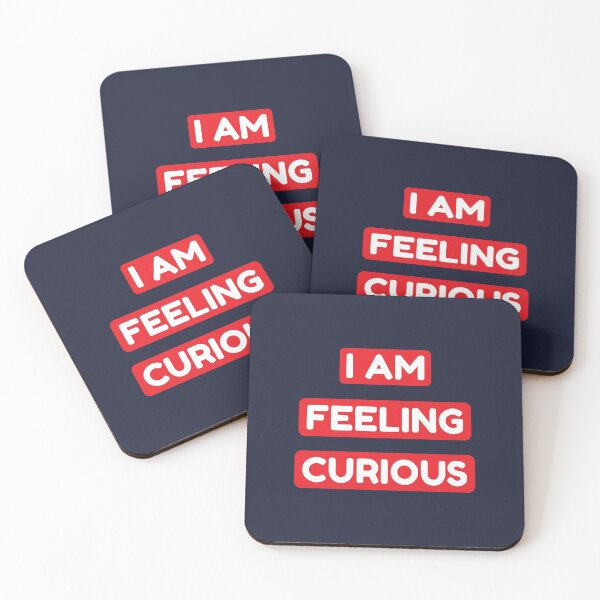 Item preview, I'm Feeling Curious Funny Saying designed and sold by Scratches Tees.