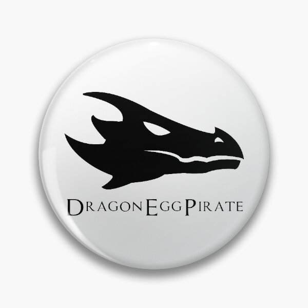 Item preview, DragonEggPirate Logo - Black designed and sold by DragonEggPirate.