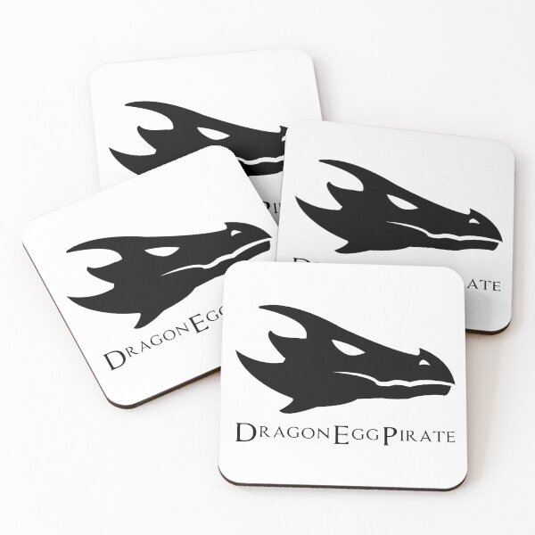 Item preview, DragonEggPirate Logo - Black designed and sold by DragonEggPirate.