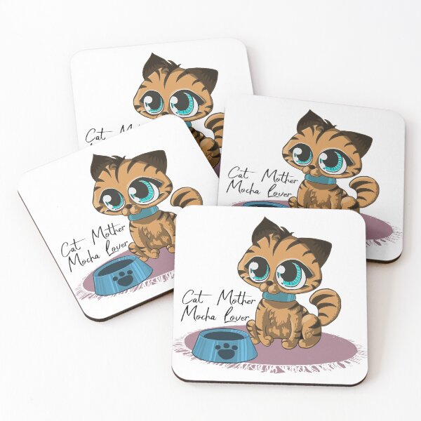 Item preview, cat mother mocha lover designed and sold by Coffisher.
