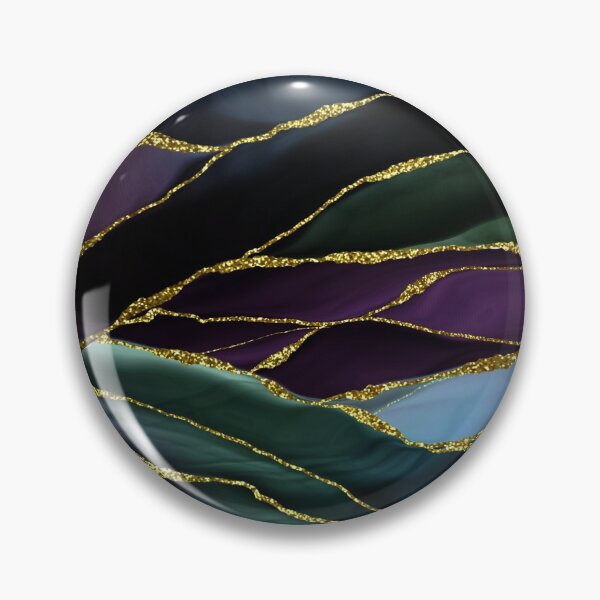 Item preview, Purple Night Faux Marble Landscape designed and sold by MysticMarble.