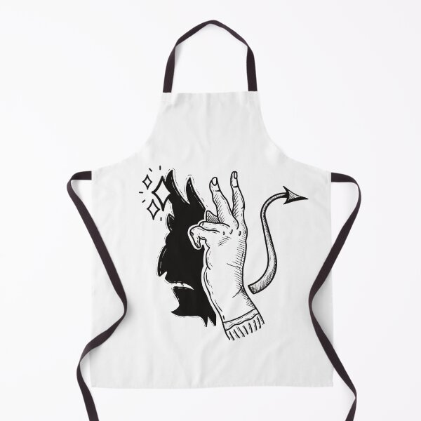 Item preview, Hand and demon in medieval engraving designed and sold by InkMastersHub.com.
