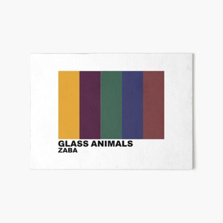 zaba color palette Art Board Print