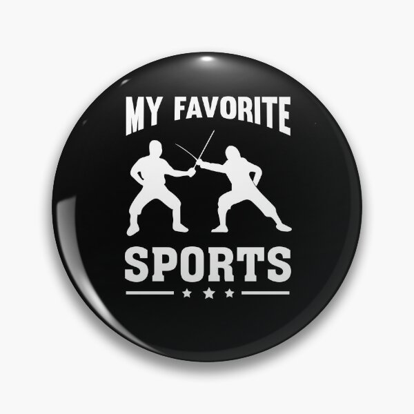 Item preview, Fencing favorite sport designed and sold by ElBeDesigns.