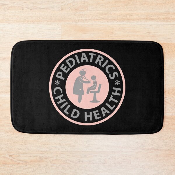 Item preview, pediatrics, child health logo. pediatrician examining a child designed and sold by doctors-apparel.