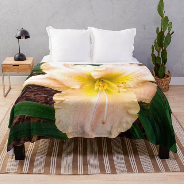 Item preview, Light Peach Daylily, Lily, Lilies designed and sold by PrettyLittlePic.