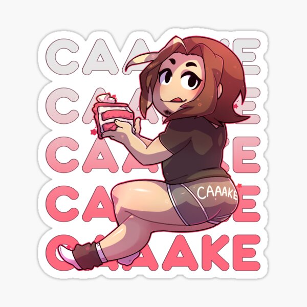 CAAAKE!! Sticker