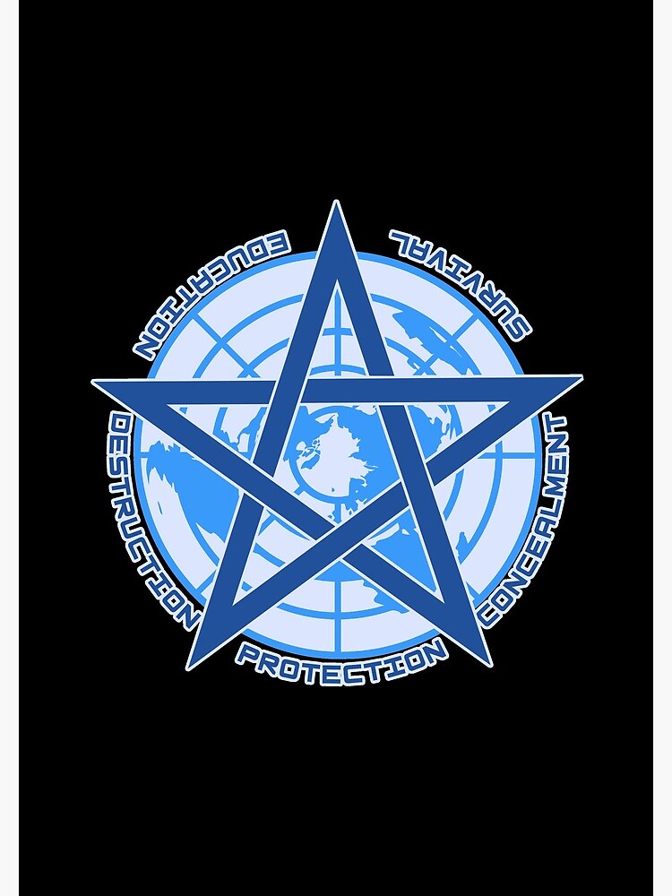 New Sticker Global Occult Coalition GOC SCP Foundation Fantasy Horror Geek  Nerd