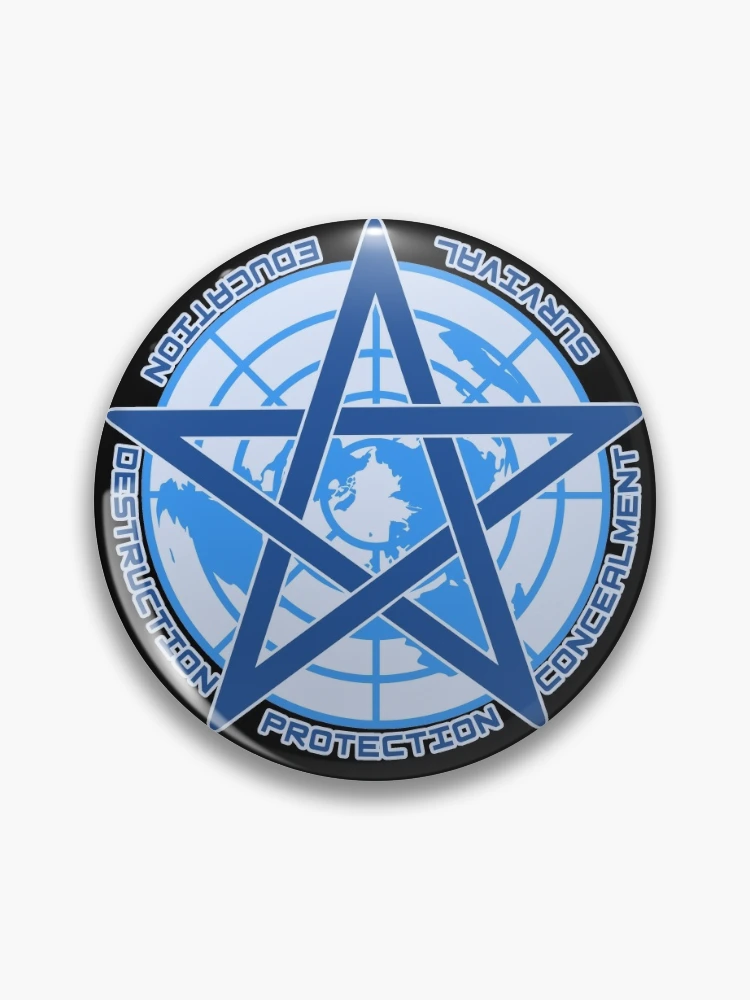 New Sticker Global Occult Coalition GOC SCP Foundation Fantasy