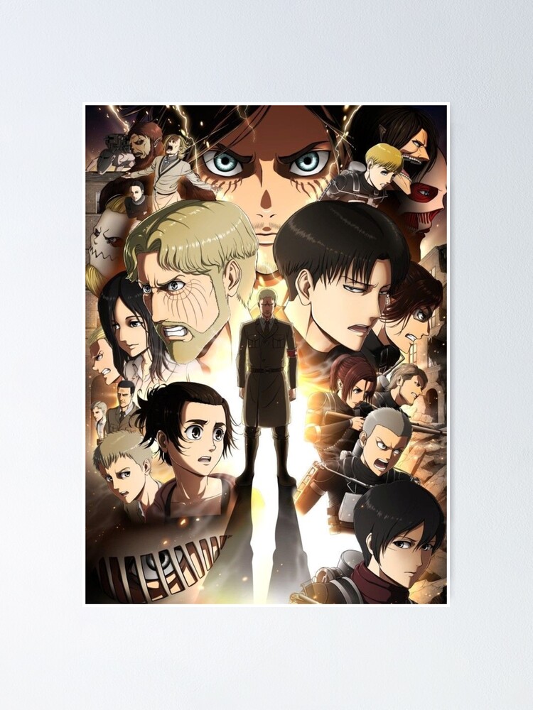 Attack on Titan Posters & AOT Anime Merch