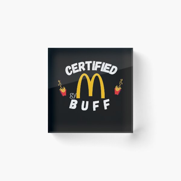 Item preview, Certified Gym Buff Sarcastic Excercise Jokes Pun designed and sold by eucagarland.