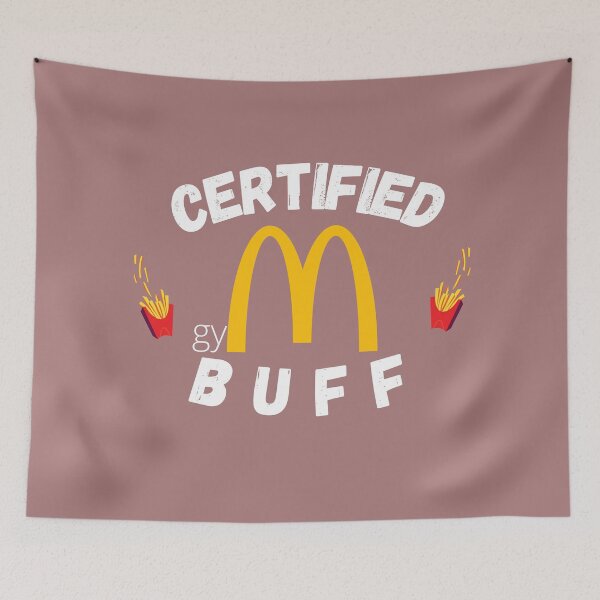 Item preview, Certified Gym Buff Sarcastic Excercise Jokes Pun designed and sold by eucagarland.
