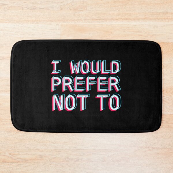 Item preview, I Would Prefer Not To Slavoj Zizek Quote Philosophy  designed and sold by sillyquestions.