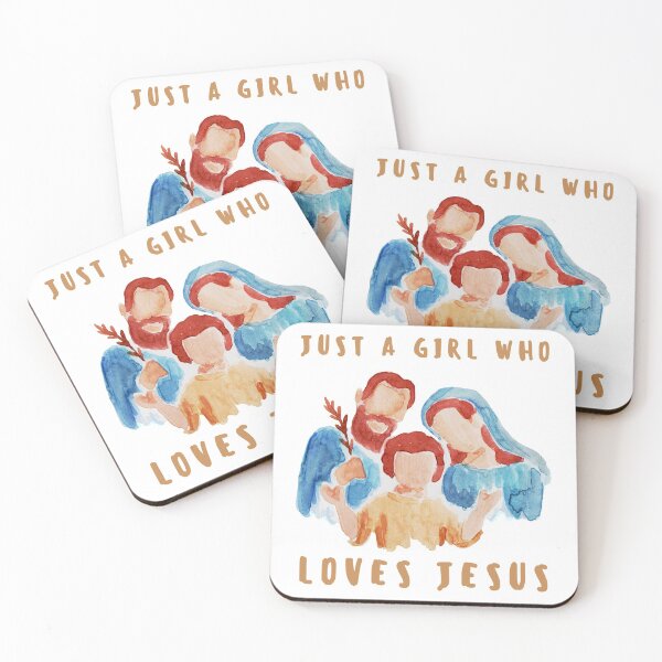 Item preview, Just a girl who loves jesus designed and sold by corralmontana.