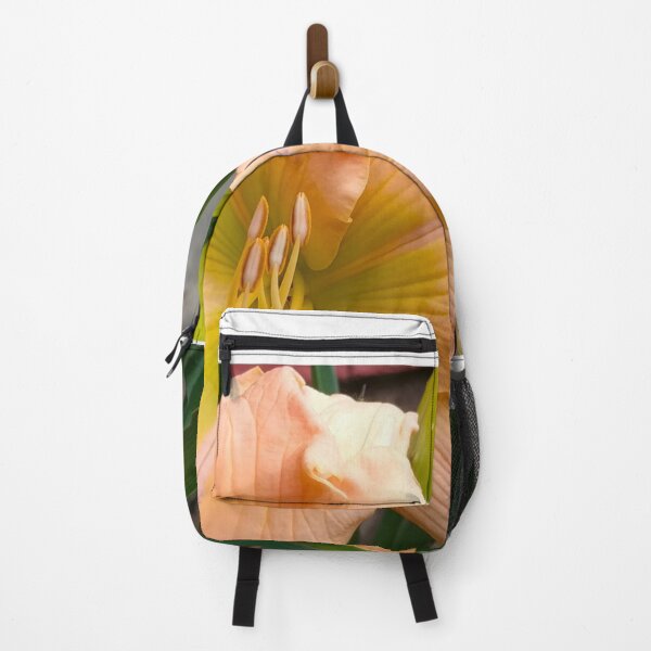 Item preview, Dark Light Peach Daylily, Lily, Lilies designed and sold by PrettyLittlePic.