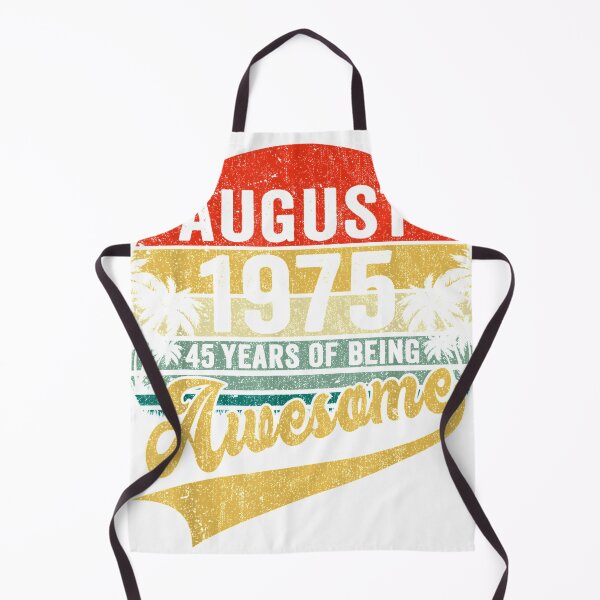 Item preview, Vintage Retro August 1975 45th Birthday Gifts 45 Years Old designed and sold by BaiHeng.