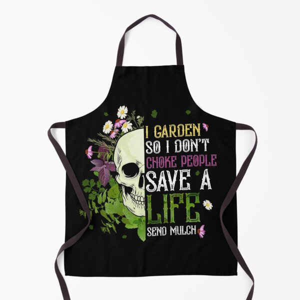Item preview, I Garden So I Don’t Choke People Save A Life Send Mulch designed and sold by cartbool.