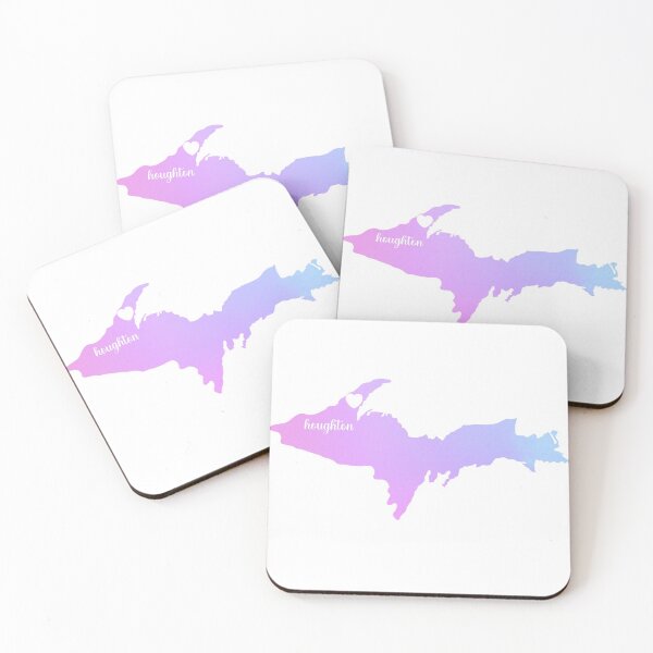 Item preview,  I Love Houghton Watercolor Gradient designed and sold by SantaLisaPier.