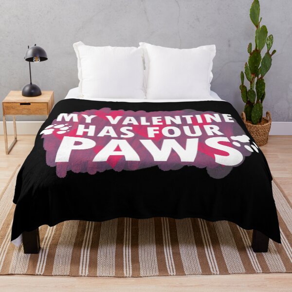 Item preview, my valentine has paws gifts for pets owners lovers designed and sold by 0umStore.