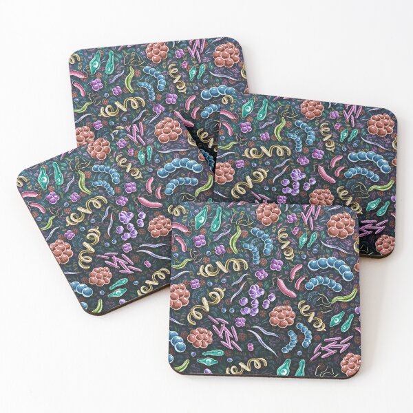 Item preview, Microbial Pattern designed and sold by Jared Hart.