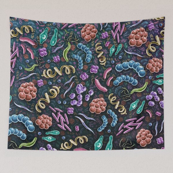 Item preview, Microbial Pattern designed and sold by Jared Hart.