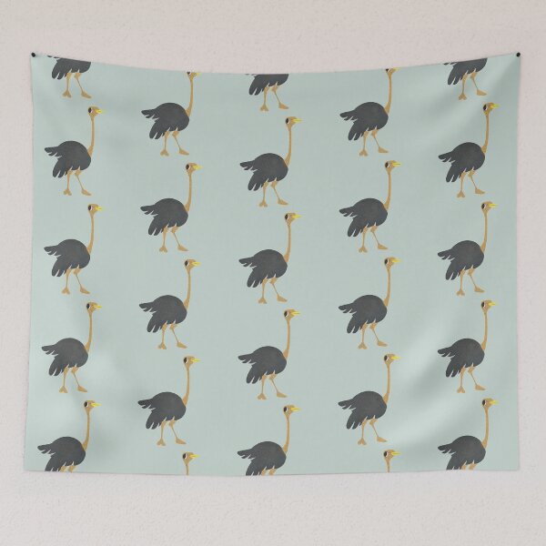 Item preview, Ostrich designed and sold by LE Fernsby.