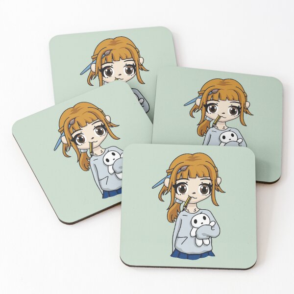 Item preview, Cute Anime Artist Girl Ginger Hair designed and sold by STUDIO-72.