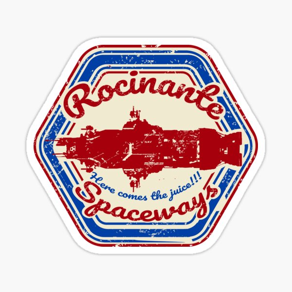 ROCINANTE SPACEWAYS Sticker