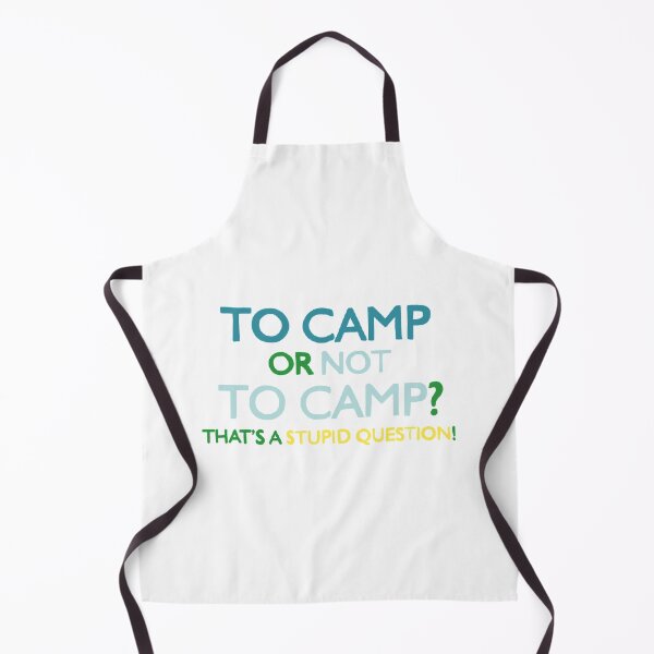 Item preview, To Camp or Not to Camp designed and sold by Ashleigh Does Art Stuff.