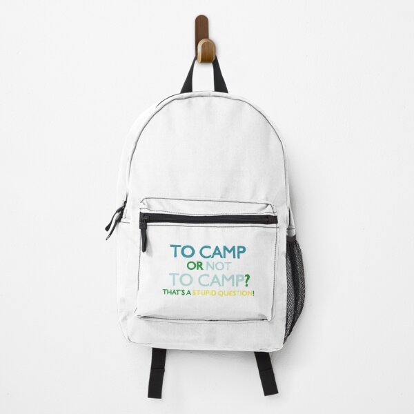 Item preview, To Camp or Not to Camp designed and sold by Ashleigh Does Art Stuff.