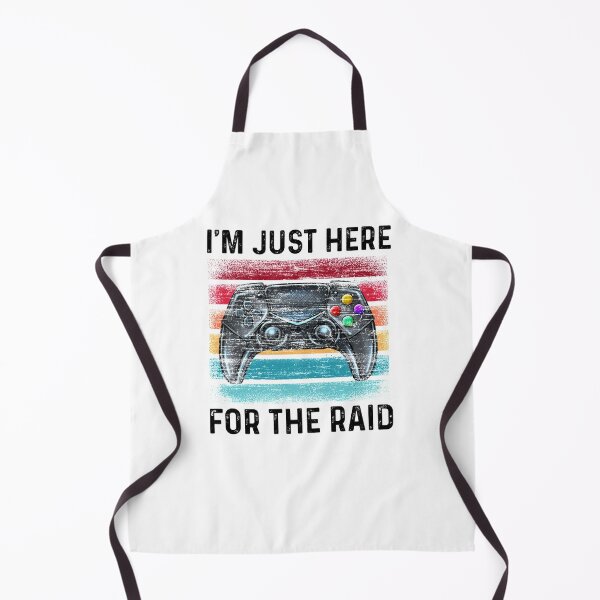 Item preview, Game Im Just Here For The Raid - Funny Best Gift Idea For Gamer Game Lover Birthday designed and sold by NDTStore.