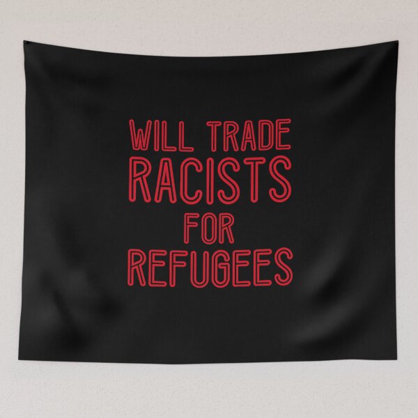 Item preview, Anti Racism Cool Political Protest Social Justice Leftist Quote designed and sold by sillyquestions.