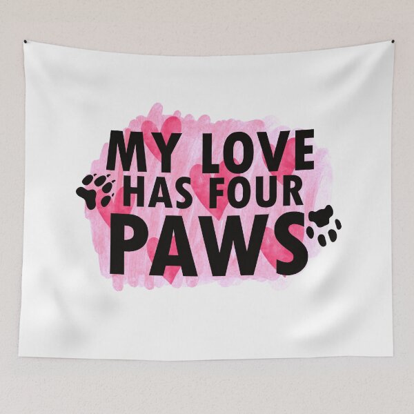 Item preview, My love has paws gifts for pets owners lovers designed and sold by 0umStore.