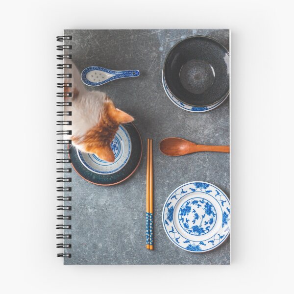Aperçu de l'œuvre Chat photobomb mon flatlay créée et vendue par Thingsoftse.