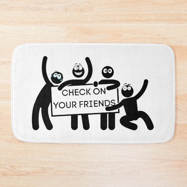 Item preview, Check on your friends, mental health check in designed and sold by Coots89.
