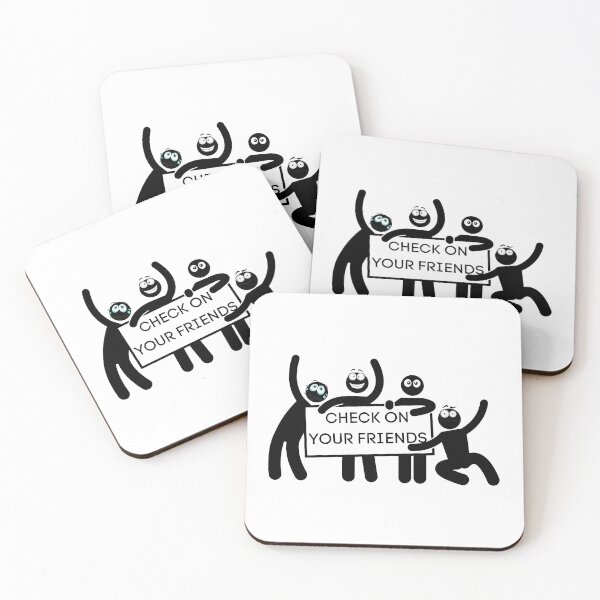 Item preview, Check on your friends, mental health check in designed and sold by Coots89.
