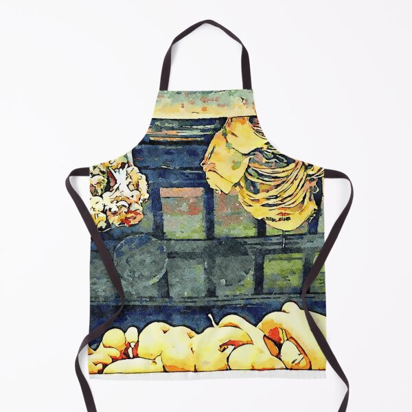Item preview, Hortus Conclusus: pumpkins and garlic braids with rolled-up sacks hang in the attic designed and sold by Giuseppe Cocco.