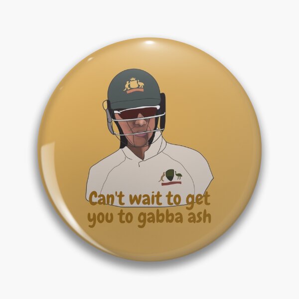 Item preview, Tim paine to Ashwin "Cant wait to get you to Gabba"  designed and sold by Yesha  Vayeda.