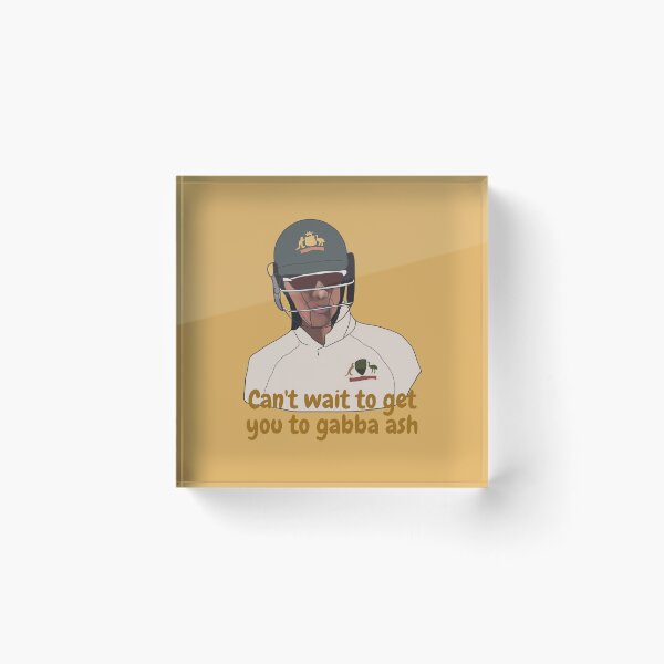 Item preview, Tim paine to Ashwin "Cant wait to get you to Gabba"  designed and sold by Yesha  Vayeda.