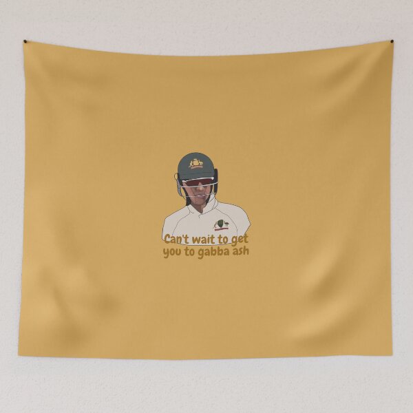 Item preview, Tim paine to Ashwin "Cant wait to get you to Gabba"  designed and sold by Yesha  Vayeda.