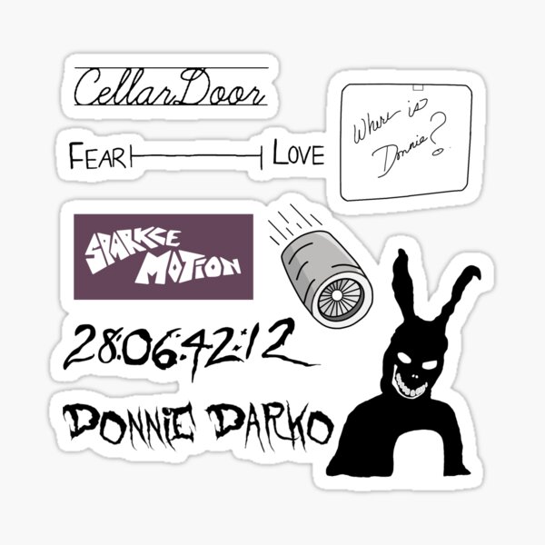 pack d'autocollants | Donnie Darko Sticker