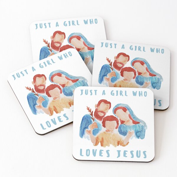 Item preview, Just a girl who loves jesus designed and sold by corralmontana.