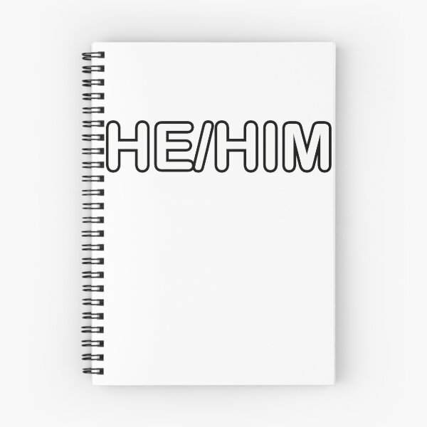 Item preview, He/Him designed and sold by Gray Girl Games.