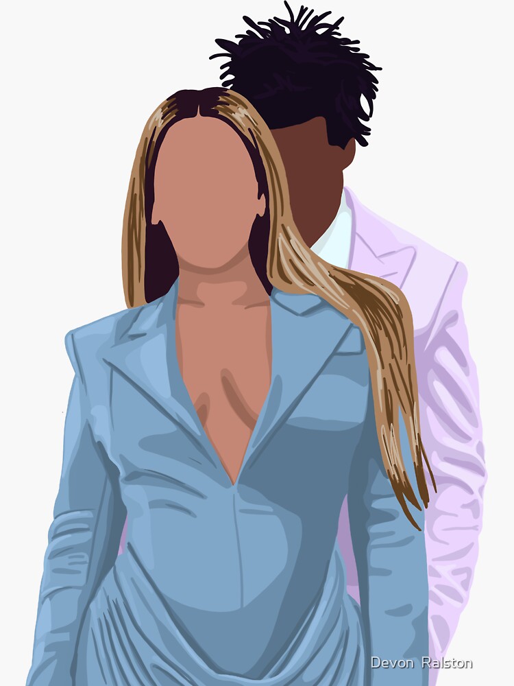 Beyonce & Jay-Z Everything is Love Sticker for Sale by 98AJR