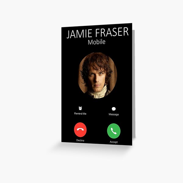 Aperçu de l'œuvre Jamie Fraser appelle créée et vendue par MelodyMontana.