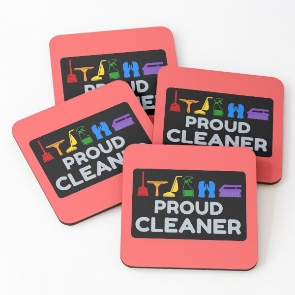 Item preview, Proud Cleaner Retro Cleaning Equipment Housekeeping Lady Gift Humor designed and sold by SavvyCleaner.