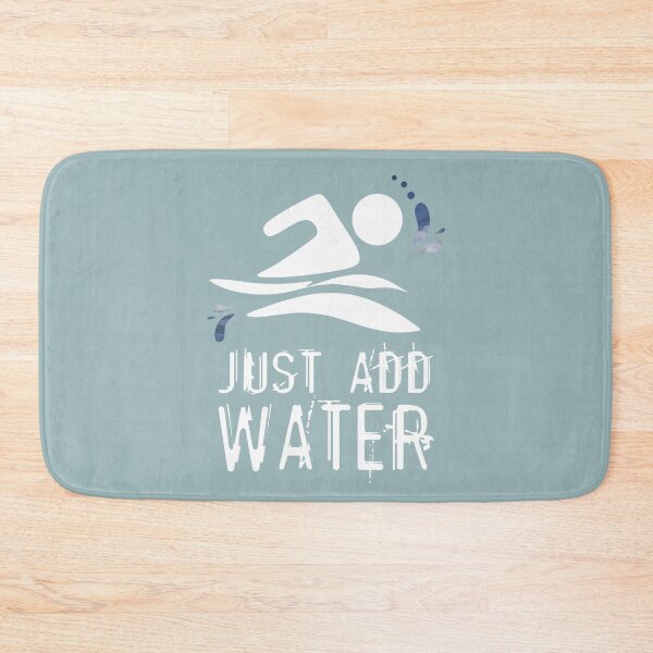 Item preview, Calling all wild open water swimming, winter bathers and surfers.  Just add water fun design for swimmer lovers. designed and sold by Caroline Laursen.