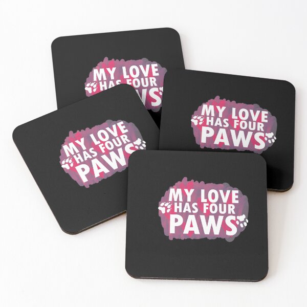 Item preview, My love has paws gifts for pets owners lovers designed and sold by 0umStore.