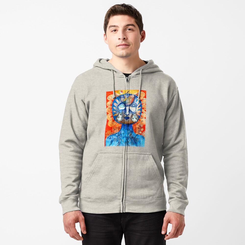 Item preview, Zipped Hoodie designed and sold by aremaarega.